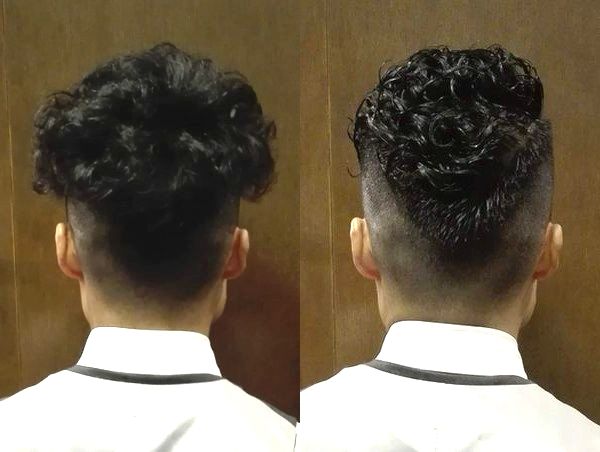 くせ毛の方必見 セット前後で大変身 3分でできる理容師直伝ヘアセット法 Barber The Gm